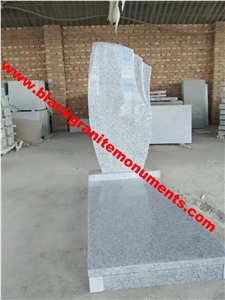 G603 Grey Granite Tombstone&Monument,China Grey Granite Tombstone,Russian Style Tombstone