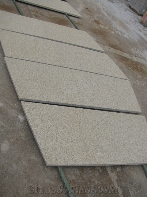 Shandong Rustic Granite Slab,G350 Yellow Granite Slab,Granite Wall Covering & Granite Floor Covering