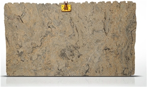 Terra Brasilis Granite Slabs, Yellow Polished Granite Flooring Tiles, Walling Tiles