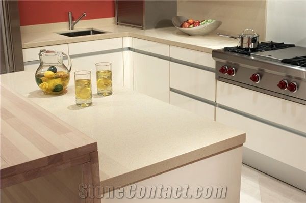 A Polished Product Of Engineered Corian Stone Slab for Kitchen Countertops Bar Tops and Worktops for Multifamily/Hospitality Projects Thickness 2/3cm with the Perfect Final Touch Of Various Edge Style