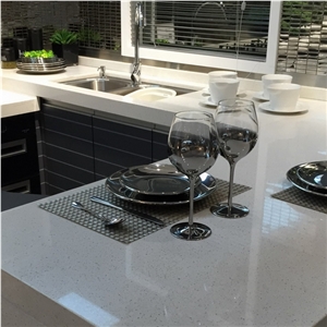 A2016 Quartz Stone Kitchen Countertop with High Hardness and High Compression Strength Thickness 2/3cm with the Perfect Final Touch Of Various Edge Styles