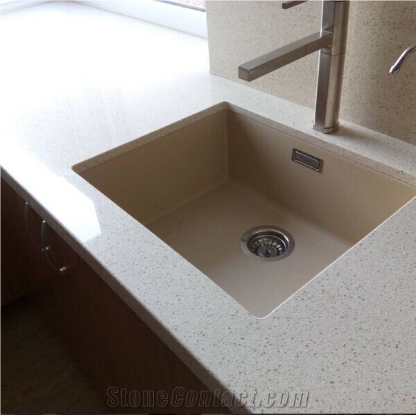 Amazing Luxury Quartz Stone Kitchen Countertop Solid Surface Non-Porous with Competitive Price and Quality More Durable Than Granite