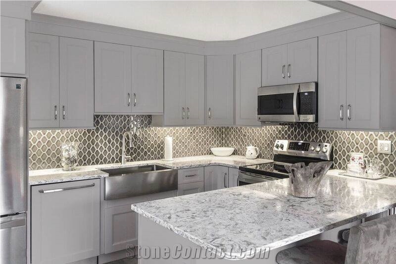 Engineered Corian Stone for Multifamily/Hospitality Projects for Cozy Kitchen Avoid Quick Changes in Temperature, Hard Pressure or Scratching