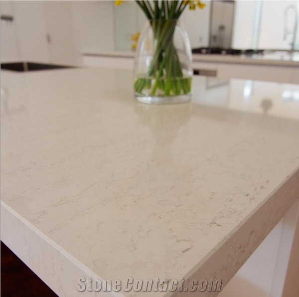 Luxury Interior Design Quartz Stone Solid Surface Kitchen Countertop Non-Porous and Easy to Clean and Maintain Directly from China Manufacturer