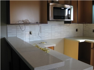 Quartz Stone for Kitchen Countertop with Top Guaranteed Quality,Qualified for European Standards,More Durable Than Granite Non-Porous, Easy Maintenance
