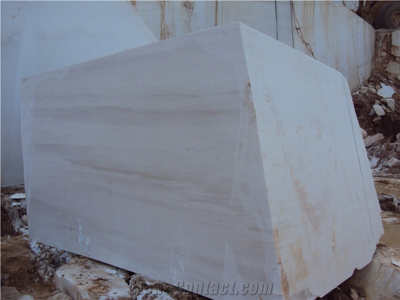 Crystal White Marble Blocks