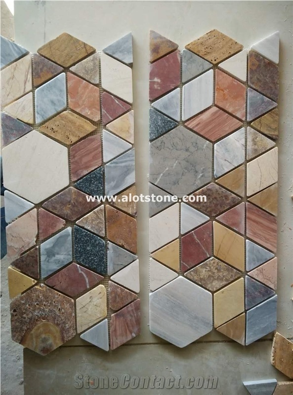 Multi-Colors Marble Mosaic