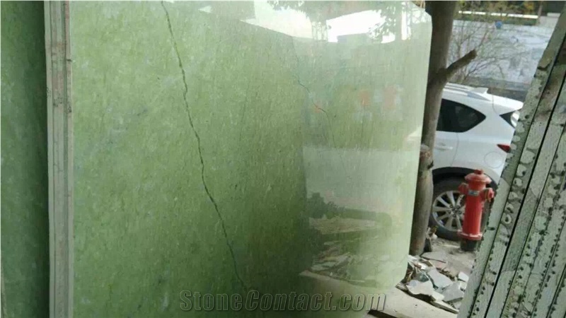 Verde Ming Marble,Ming Green Marble,China Green Slabs & Tiles