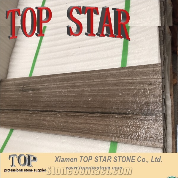 Popular China Royal Wood Marble Price for Flooring Tile