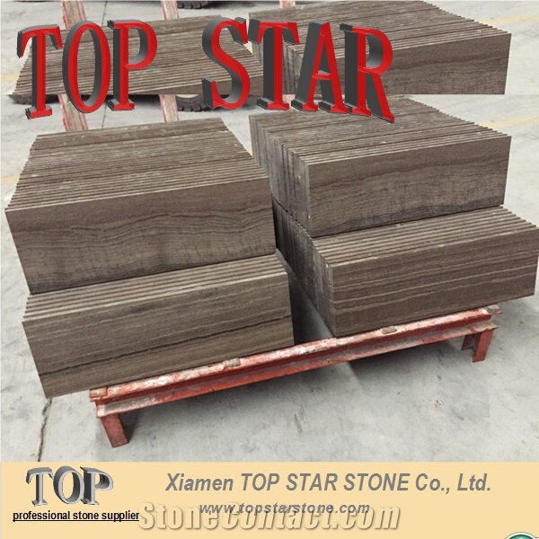 Wood Vein Marble Stone, Natural Coffee Wooden Marble Price