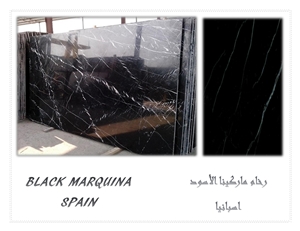 Nero Marquina Marble Tiles & Slabs, Black Polished Marble Floor Tiles, Wall Tiles