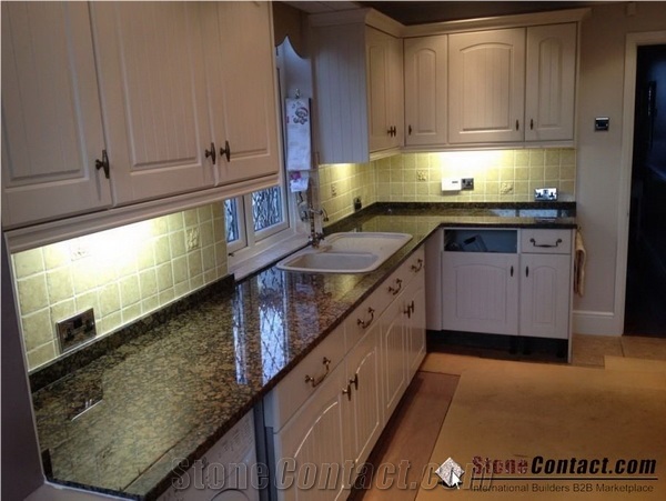 Baltic Brown Granite Kitchen Worktop,Bench Top Customized Countertops from  China 