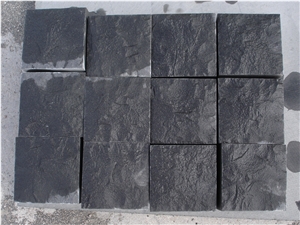 Neimang Black Basalt Cube Stone & Paver,Ebony Black Mongolia,G133,Menggu Black,Menggu Hei,Mongo Basalt,Mongolia Black,Mongolian Black,Nero Mongolia,Super Mongolia Black,Nei-Meng-Ku Black