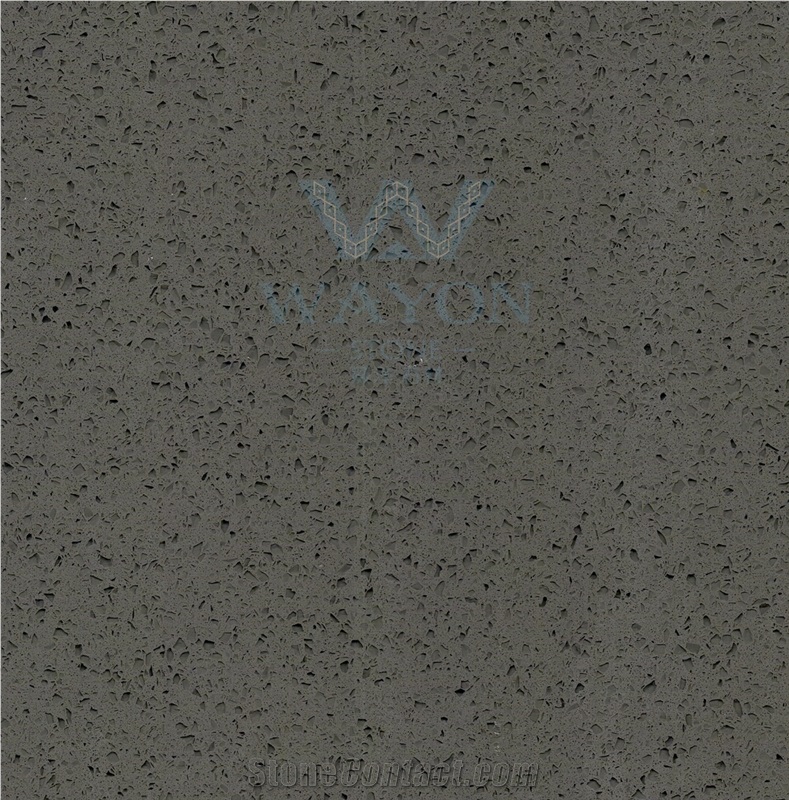 China Wayon Quartz Stone Slabs for Countertop, Polished Floor Tiles Wg124 /Engineered Stone