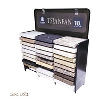 custom display rack for quartz-marble-granite-stone samples SR 081