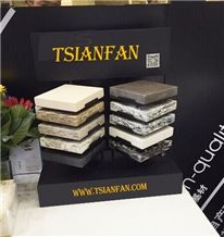 Marble Stone Sample Of Mini Tower Display Stand