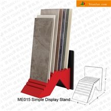 ME015 stone sample display stand rack