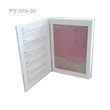 py 003-20 quartz-marble-granite stone samples display book/folder   