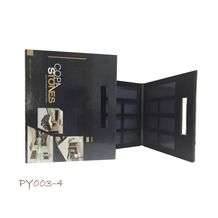 py 003-4 quartz-marble-granite-stone samples book/folder