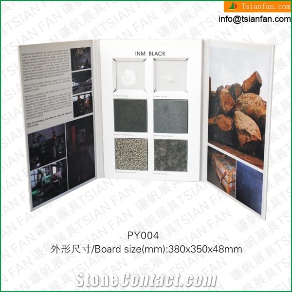Py004 Stone Sample Book Tile Sample Book From China