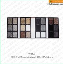 PY014 sample sticked on display samples book/folder