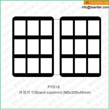 PY018quartz-marble-granite stone samples display book/folder   