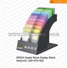 Sr 024 Quartz /Marble/Granite Sample Display Stand
