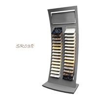 Succinct Quartz-Marble-Granite-Stone Samples Countertop Display Rack Stand  sr 038