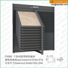 Tile Reclining Type Rack/Tile Display Rack Cx 005