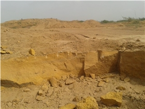 Indus Gold Marble Blocks, Yellow Marble Blocks