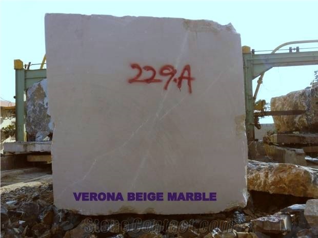 Verona Marble Blocks, Beige Marble Blocks