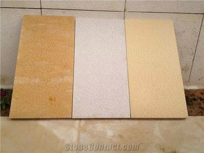 Yellow Sandstone Tiles & Slabs, Floor Tiles, Wall Tiles