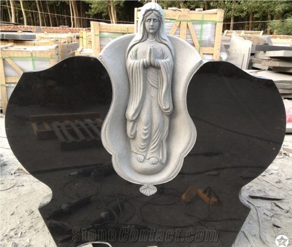 Shanxi Black Granite Tombstone & Monument & Headstone