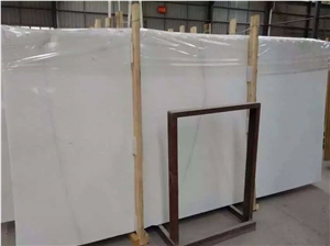 Chinese Statuary White Marble Slabs Tiles , Statuary Marble