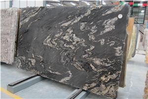 Cosmic Black Granite Slabs & Tiles, India Black Granite