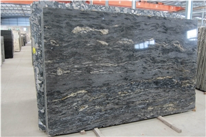 Cosmic Black Granite Slabs & Tiles, India Black Granite