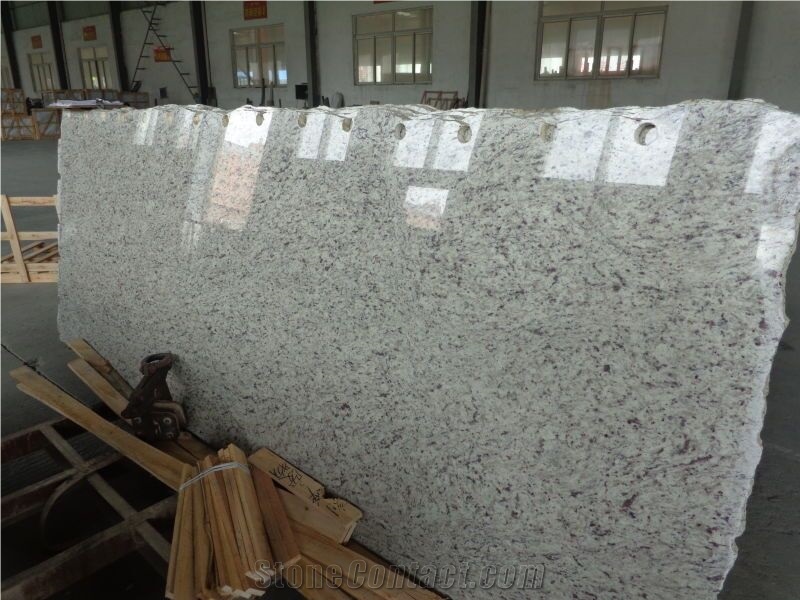 Cotton White Granite, Rose White Granite Slab, Brazil White Granite Tiles