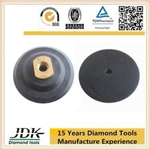 80mm Grit 400 Diamond Flexible Polishing Pad For Stone