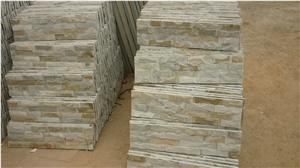 Brown Slate Cultured Stone Veneer,Cultured Stone Wall Cladding, Ledger Stacked Stone Veneer,Thin Ledgestone Veneer