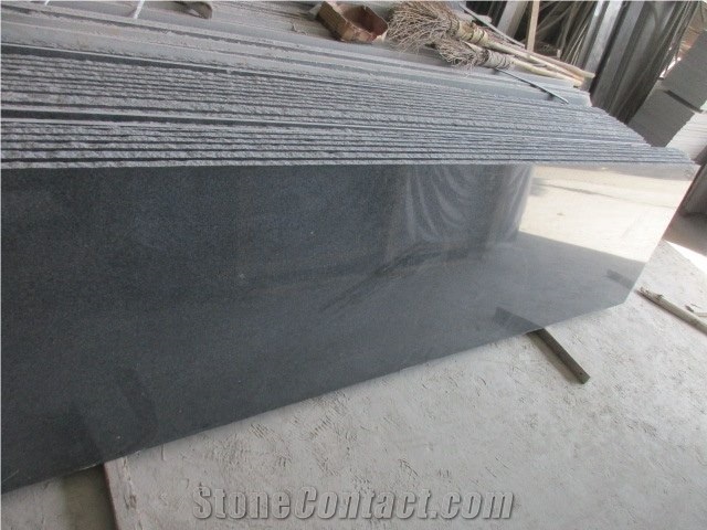 G654 Granite Slabs & Tiles, 60x60x3cm Polished Tiles China Dark Grey Granite