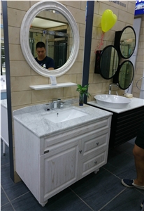 Bianco Carrara Marble Vanity Tops and Bathroom Tops