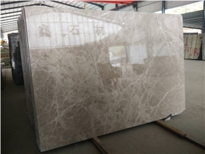 Chinese Light Emperador Marble Tiles and Slabs