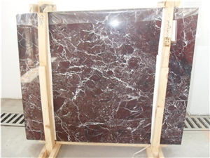 High Quality Rosso Levanto Mable Tiles and Slabs