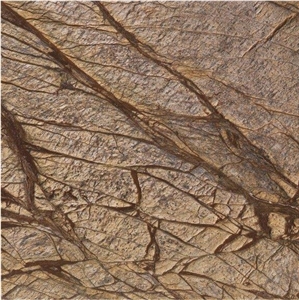 Hot Rainforest Brown Marble Slab & Tile, China Brown Marble