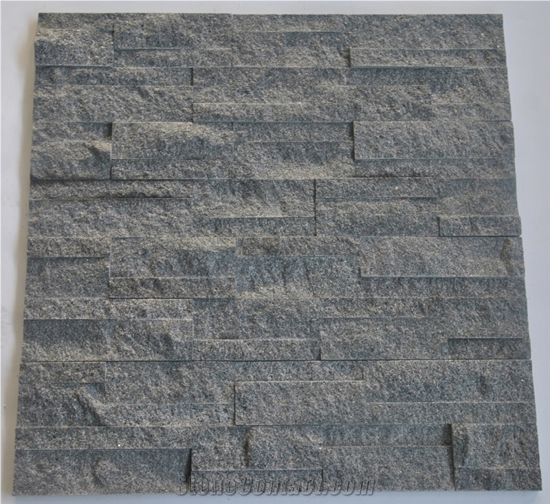 Middle Grey Granite Stacked Stone Cultured Stone for Stone Wall Decor Wall Cladding