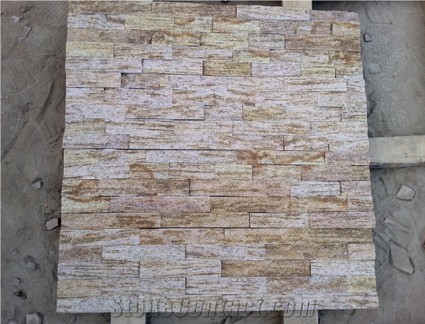 Mixed Color Slate Lege Stone Cultured Stone for Wall Cladding