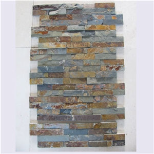 Rusty Slate Cultured Stone and Ledge Stone for Wall Cladding