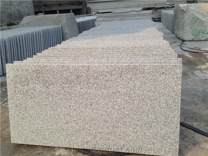 G603 / Silver Grey Flamed Granite Tile,Silvery Grey Hubei G603 Padang Crystal Granite,Sesame White Granite,Crystal Grey Granite,Light Grey Granite Tiles