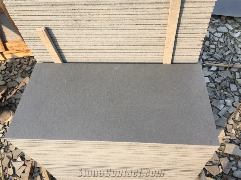 Hainan Grey Basalt/ Basaltina/Basalto/Inca Grey Honed Tiles