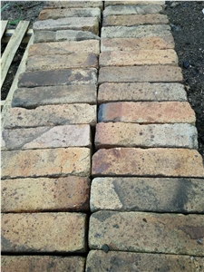 Heritage Bricks, Tumbled Bricks Pavers, Refractory Cube Stone